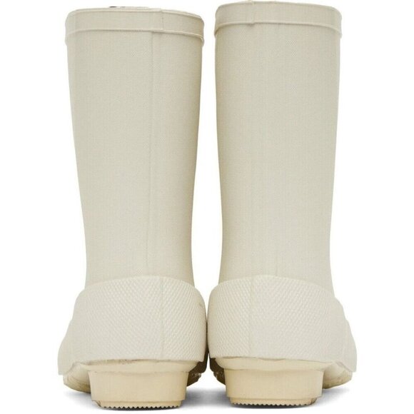Jun Takahashi x Undercover Rain Boots Size L 9-9.5 42 Mens Ivory GRAIL! - Picture 11 of 13